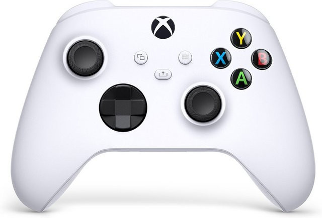 Microsoft Xbox Wireless Controller Robot White für Xbox Series X|S, Xbox One, PC und Mobile mit Bluetooth und 3,5 mm Klinkenanschluss - Bild 1