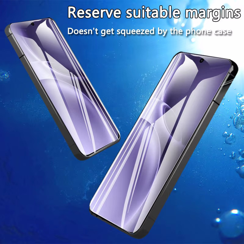 HD Displayschutzfolie aus gehärtetem Glas für Vivo X300 und X300 Pro, transparent, kratzfest und fingerabdruckresistent - Bild 5