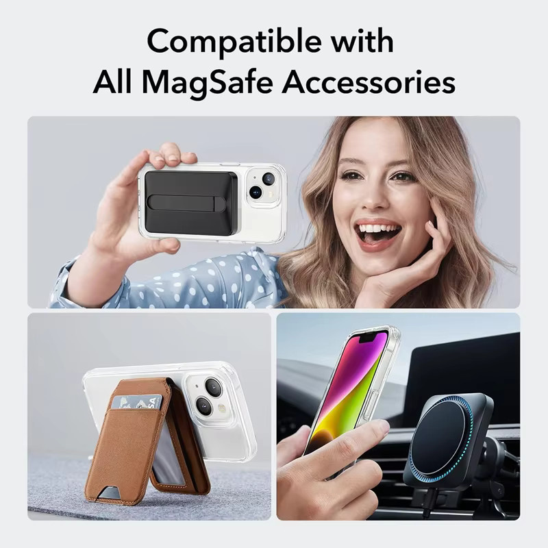 Apple Original Silikon Hülle mit MagSafe für iPhone, transparent - Bild 5