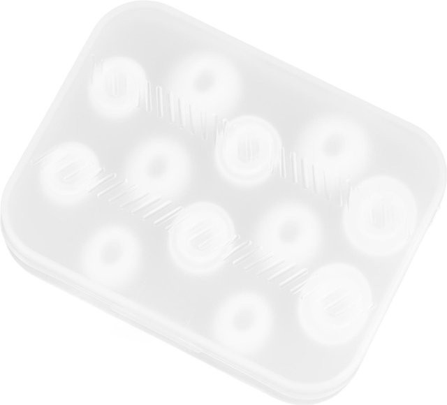 6 Paar Silikon-Ohrstöpselspitzen für iOS Pro 2 von Andoer in Weiß - Bild 1