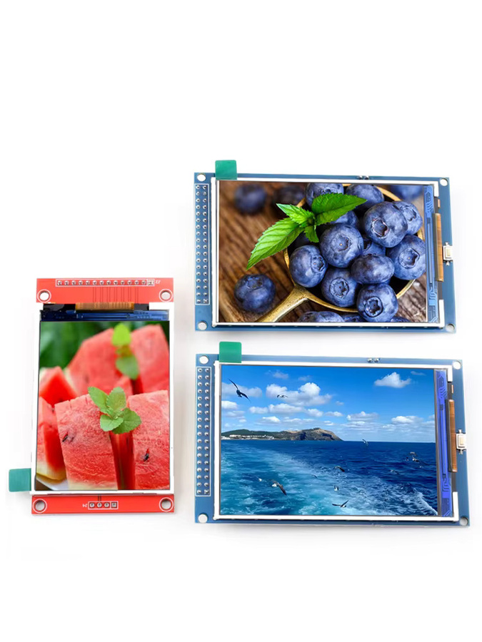 SNVI SPI TFT LCD Serial Port Modul 2,8/3,5 Zoll mit PCB Adapter und Micro SD Slot, ILI9341/ST7796 LED Display in Blau für Arduino, 240x320 Pixel - Bild 1