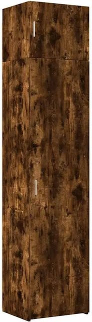 vidaXL Hochschrank Schmal Räuchereiche Braun B: 50 cm, T: 42,5 cm, H: 225 cm - Bild 1