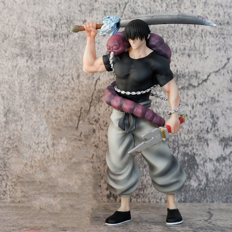 Bandai Anime Fushiguro Toji Battle Ver. PVC Action Figure Statue in Mehrfarbig, Höhe: 22 cm - Bild 1