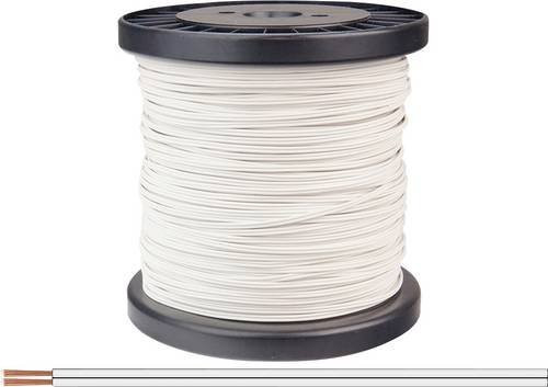 Donau Elektronik Litze 2 x 0,14 mm² Weiß 100 m - Bild 1