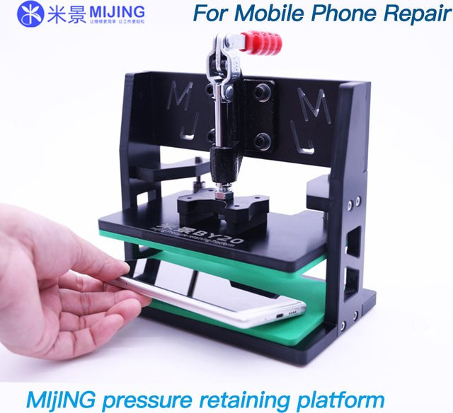 Mijing BY-20 Universelle Reparatur-Befestigungsplattform für Handy-Bildschirm und LCD-Reparatur in Schwarz - Bild 1