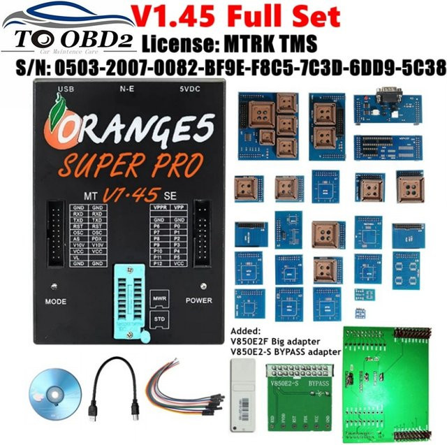 Orange5 Programmierer mit Volladapter V1.45 V1.42 OEM in Orange - Bild 1