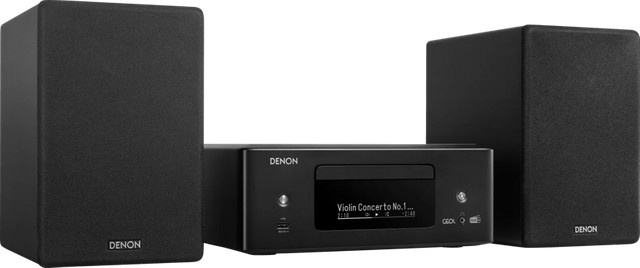Denon Ceol N12DAB All-in-One Musiksystem in Schwarz mit HDMI und Wi-Fi - Bild 1