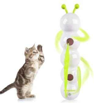 All for paws Wack'A'Worm Post, interaktives Katzenspielzeug - Bild 1