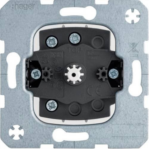 Hager Jalousie-Drehschalter WDE384103 in Grau - Bild 1