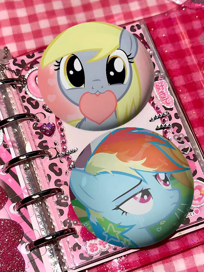 Kayou My Little Pony Abzeichennadeln, Bunt / Mehrfarbig, Metall - Bild 4