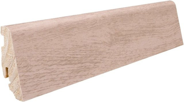 Haro Sockelleiste Sandeiche in Braun und Beige, Höhe: 5,8 cm, Tiefe: 1,9 cm, Länge: 220 cm - Bild 1