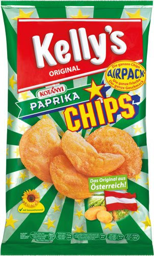 Kelly's Chips Paprika 150 g - Bild 1