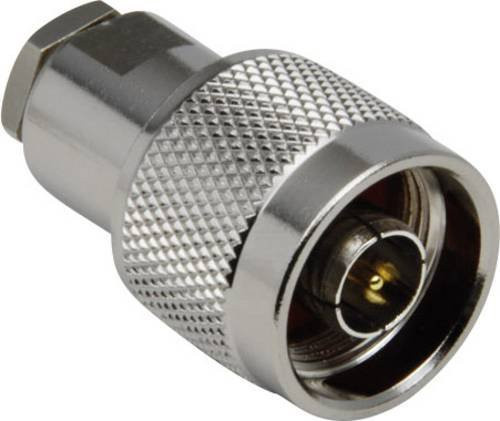 TRU Components N-Steckverbinder Stecker gerade, Silber - Bild 1