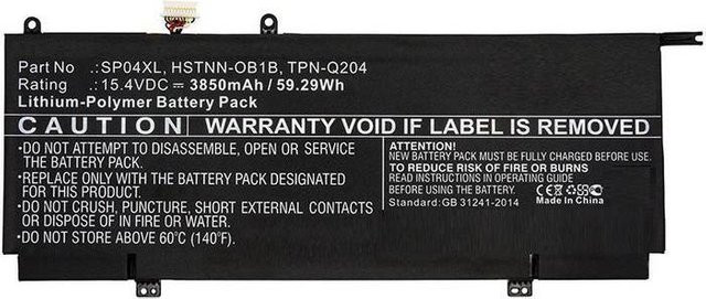 CoreParts MBXHP-BA0262 Notebook-Ersatzteil Akku in Schwarz - Bild 1