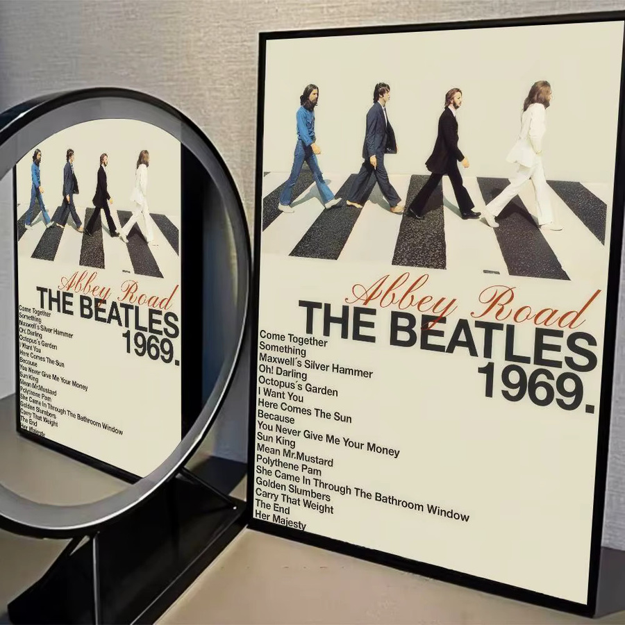 Rastar DIY Klebeposter The B-Beatles Wandaufkleber im Retro-Design, mehrfarbig und rechteckig - Bild 4