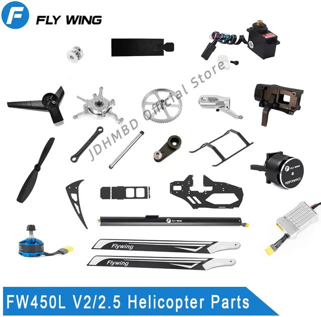 Fly Wing FW450 V2 V2.5 RC Hubschrauber Ersatzteile, Zubehör - Bild 1