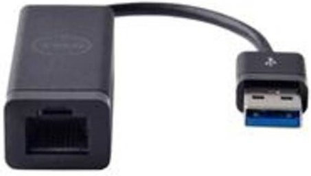 Dell 470-ABBT Netzwerkadapter USB-A auf RJ45 mit 1 GBit/s Ethernet in Schwarz - Bild 1