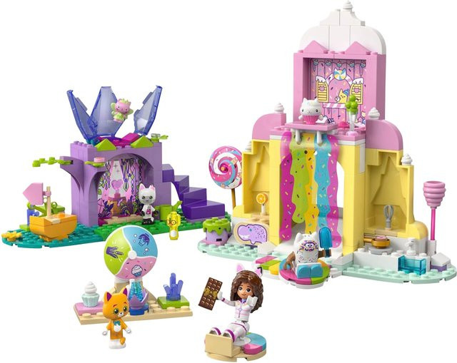 LEGO Gabby's Dollhouse Zuckerguss-Gebirge und Kätzchen-Garten Konstruktionsspielzeug ab 4 Jahren - Bild 3