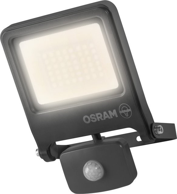 OSRAM Endura Flood Sensor LED-Außenstrahler mit Bewegungsmelder und Dämmerungssensor, 30 W, 3000 Lumen, Dunkelgrau - Bild 1