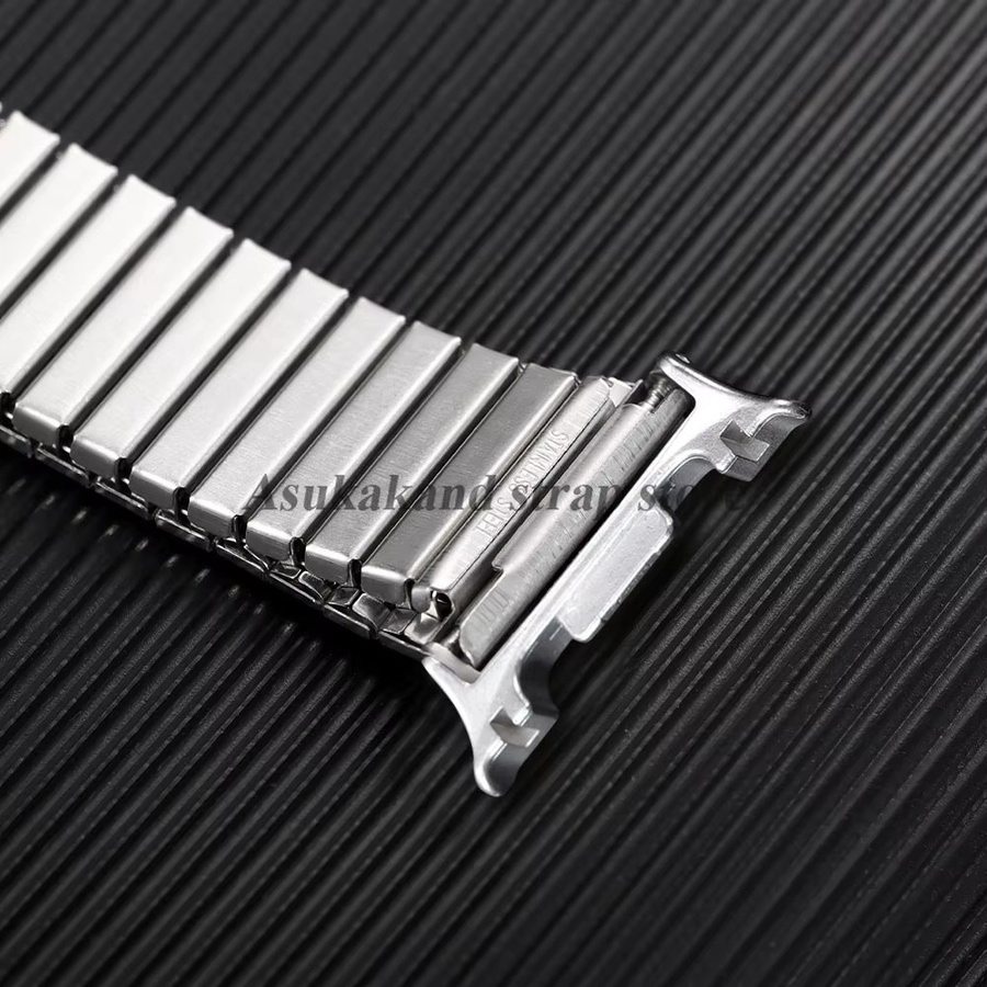 asukaband Uhrenarmband Edelstahl, Silber, Unisex - Bild 3