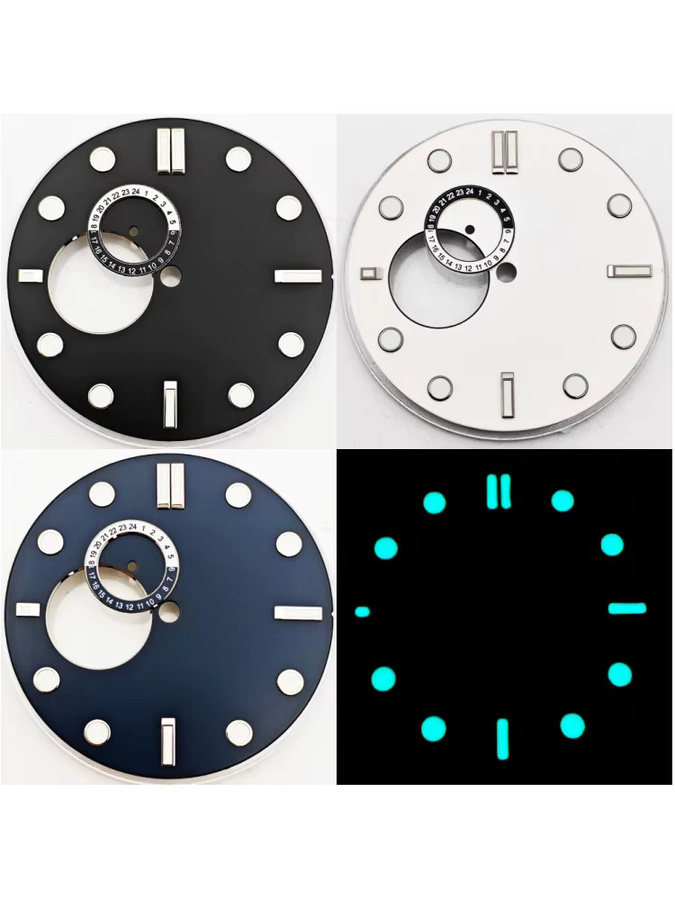RICHUS Zifferblatt, Blau, 32 mm, Uhren Zubehör - Bild 5