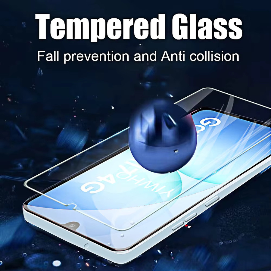 4 Stück Displayschutzfolien aus gehärtetem Glas für Samsung Galaxy A17 4G 5G und Samsung Galaxy A07 4G, transparent, HD Schutzglas - Bild 2