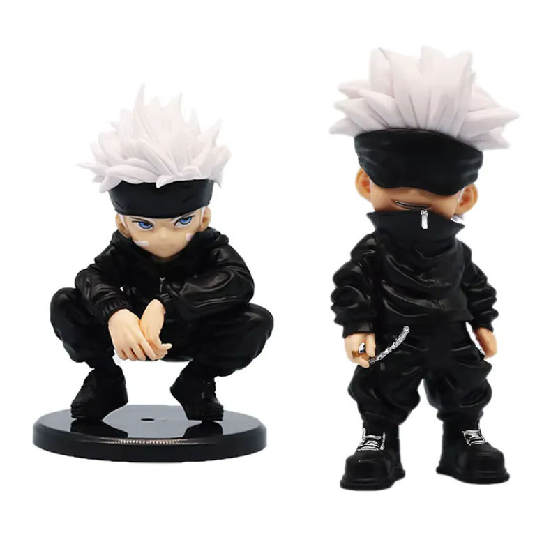Bandai Jujutsu Kaisen Anime Figur Satoru Gojo Actionfigur aus Kunststoff in Schwarz - Bild 5