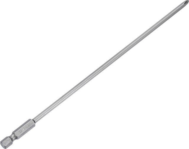 UXCELL Kreuzschlitz-Schraubendreher-Bit aus S2-Stahl, magnetisch, 1/4 Zoll Sechskantschaft, Farbe: Silber - Bild 1