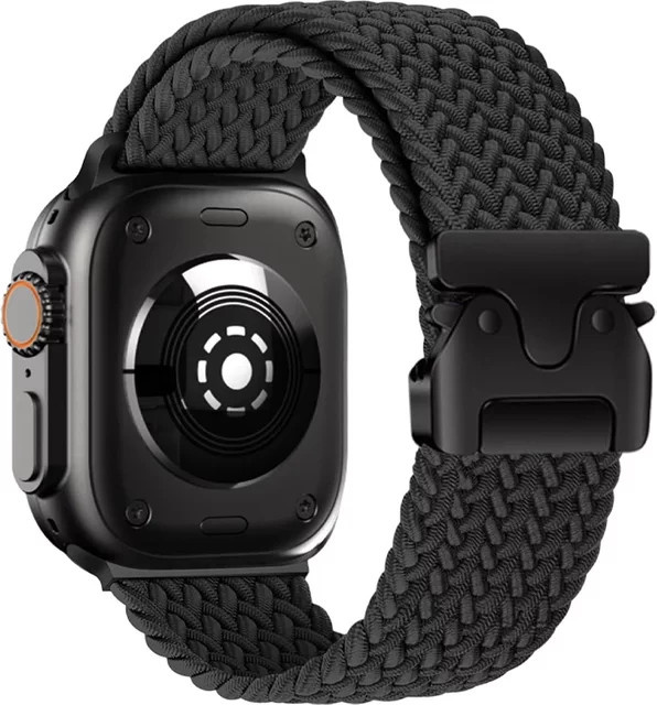 NEY Uhrenarmband Textil, Schwarz, Unisex - Bild 1