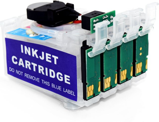 Epson CISS System Tintenpatronen 604 604XL mit Auto Reset Chip Multicolor für XP-2200 XP-2205 XP-3200 XP-3205 XP-4200 XP-4205 WF-2910 WF-2930 - Bild 1