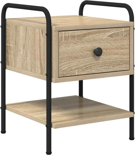 vidaXL Nachttisch modern in Sonoma-Eiche, B/T/H: 35 x 36,5 x 47 cm - Bild 1