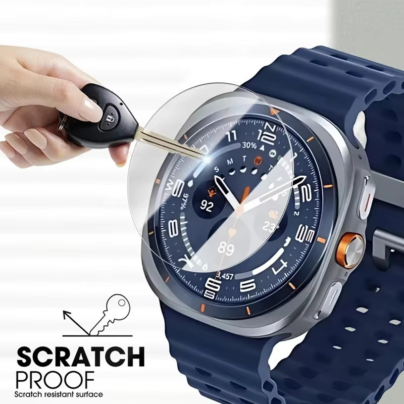 Samsung Galaxy Watch 8 Classic Schutzglas aus gehärtetem Glas, transparent, 1–3 Stück - Bild 3