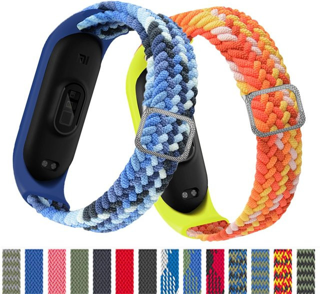 Xiaomi Uhrenarmband, Nylon, Textil/NATO, Bunt, Unisex - Bild 1