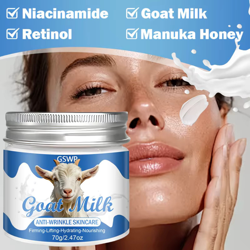 GSWP Ziegenmilch Feuchtigkeitscreme mit Retinol, Gesicht, Unisex - Bild 3
