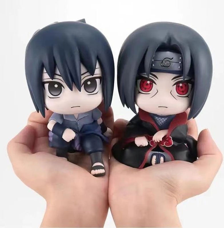 Bandai Naruto Anime Figuren Q Edition Set aus Kunststoff, mehrfarbig - Bild 1