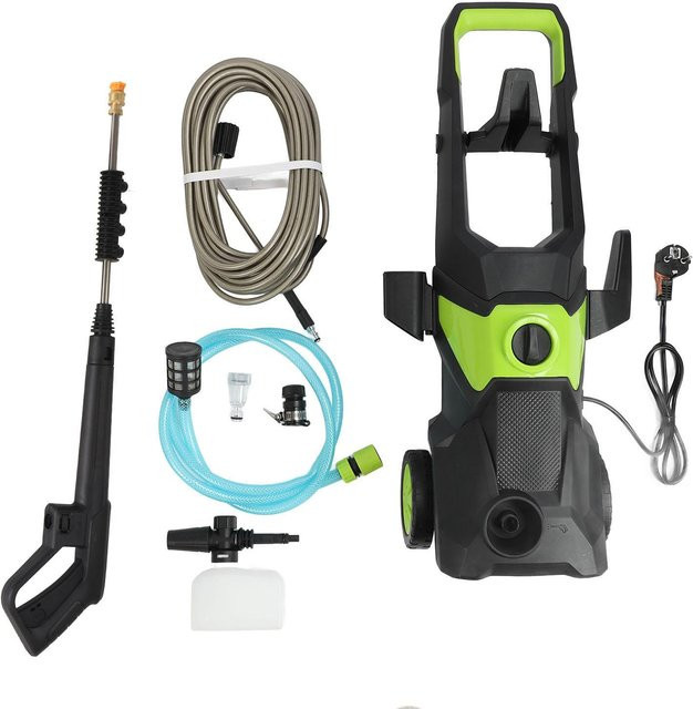 Aimo Elektrischer Hochdruckreiniger 2400W 4000PSI IPX5 Wasserdicht Power Washer in Schwarz - Bild 1