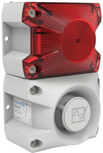 Pfannenberg Optisch-akustischer Signalgeber LED PA L 1 in Rot und Grau 24 V/DC - Bild 1