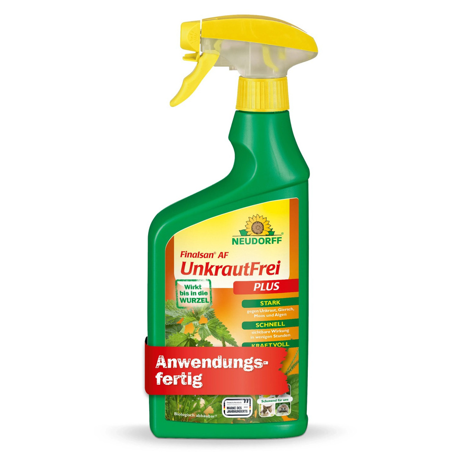 Neudorff Finalsan AF UnkrautFrei Plus biologisches Unkrautvernichtungsmittel für Garten und Rasen, 750 ml - Bild 2