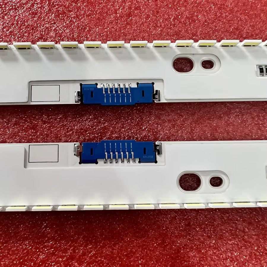 LED Backlight Streifen für Samsung TV Modelle UA49MU6500 LH49QMFPTV LH49DCHPTVA DC49H HG49EE890UB UA49KU6500K UA49KU6900J UA49KU7500K UA49KU7510W in Weiß - Bild 2