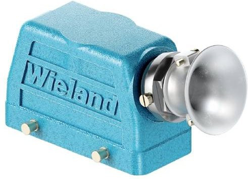 Wieland Electric Gehäuseoberteil 70.350.1636.3 aus Zink in Blau - Bild 1