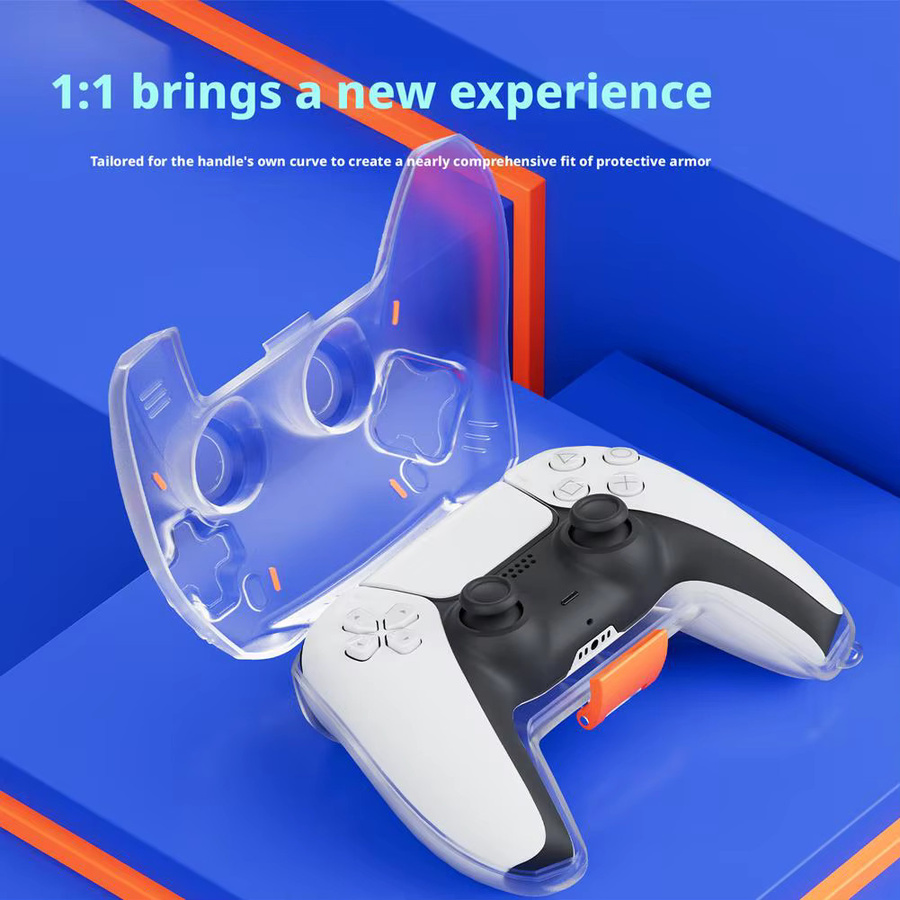 Transparente All-Inclusive-Schutzhülle aus PC für deinen PS5 Wireless Game Controller - Bild 2