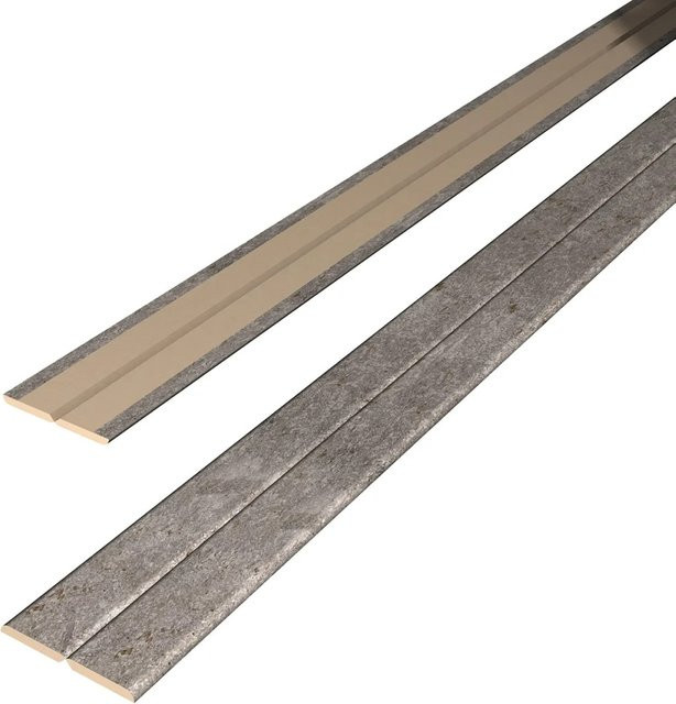 Egger Faltleiste Wandverkleidung Decowall FL003 Rovigo in Grau in Steinoptik, Länge: 2,4 m - Bild 1