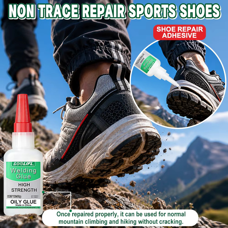LOOLIFL Universeller Schuhkleber zur Schnellreparatur für Sneakers, Stiefel und Leder, Wasserdicht, 50 g - Bild 5