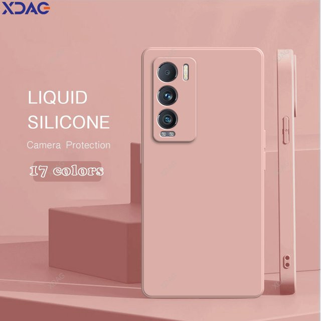 Silikon Handyhülle für OPPO Realme GT Master Explorer Edition 5G in Rot mit interner Beflockung und zweilagigem Schutz - Bild 1
