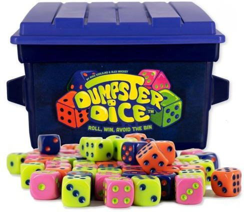 Home Textile Star Müllcontainer Würfel Brettspiel, 4-Spieler, ab 6 Jahren - Bild 1