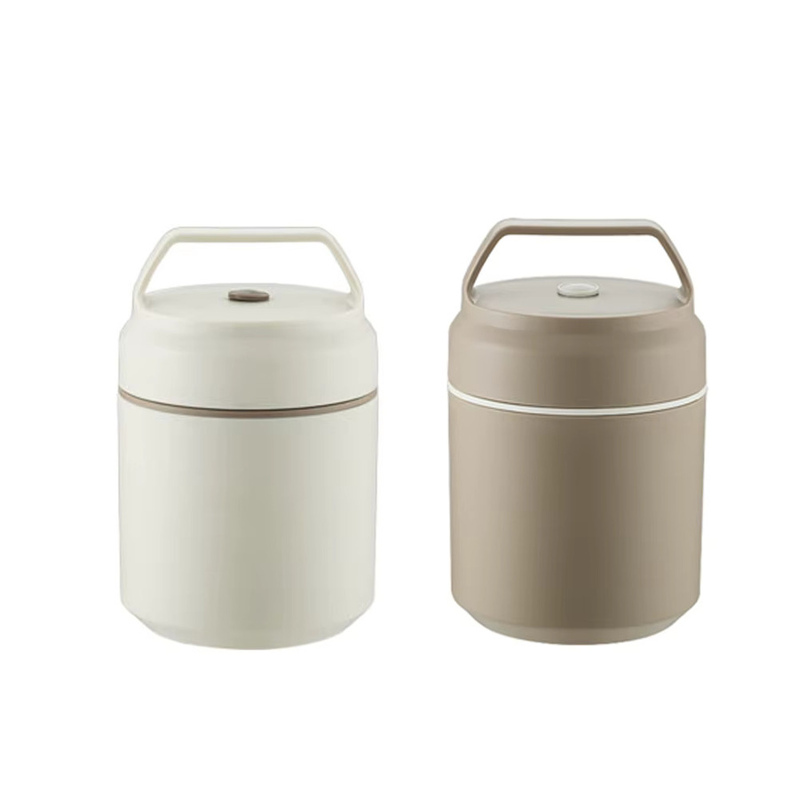 MTM 304 Edelstahl Lunchbox beige, 1-lagig isoliert und auslaufsicher - Bild 2
