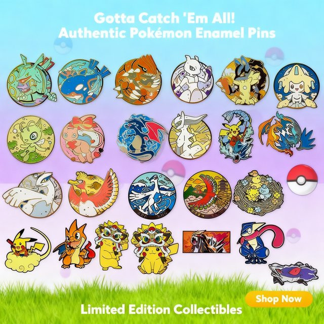 Bandai Anstecknadel Pokemon Anime - Bild 1