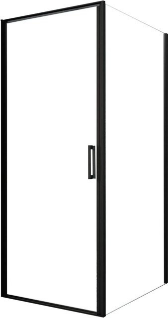 Glasdeals Duschkabine CASSETTA Eckdusche mit 8 mm Glas in Schwarz, B/T/H: 80 x 80 x 195 cm - Bild 1