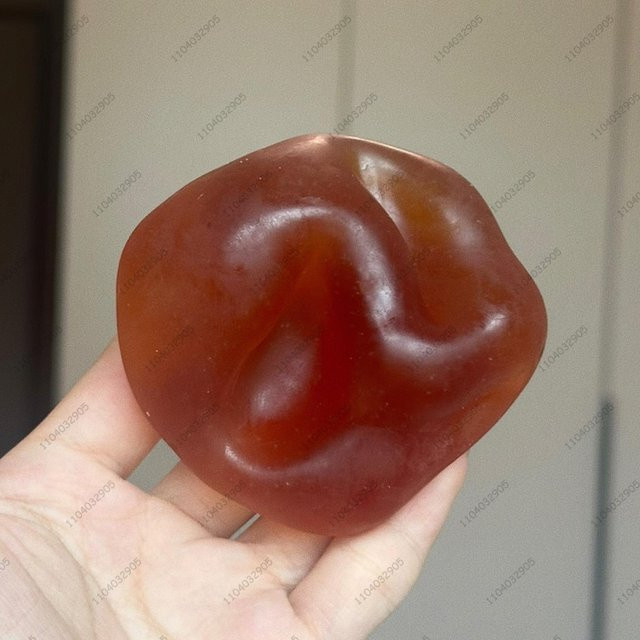 Kokosöl Stressball, Klarer Quetschball, Squishy Fidget Spielzeug, brauner zucker - Bild 1