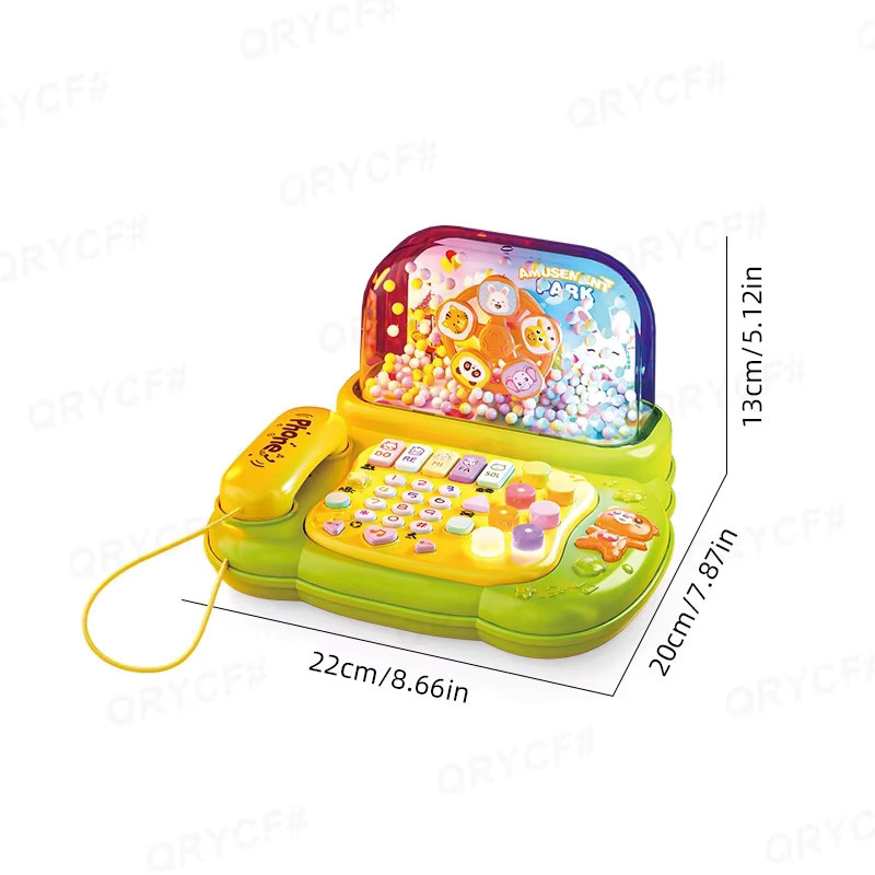 Kmoist Baby-Klavier-Spielzeug, Schneeflocken-Musikklaviertastatur, Licht und Ton, Lernspielzeug - Bild 4